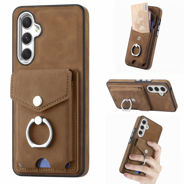 Custodia portafoglio in pelle per Samsung Galaxy A34 5G