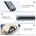 Adattatore Ethernet USB-C Wavlink NWU330GCA fino a 2,5 Gbps - immagine 5