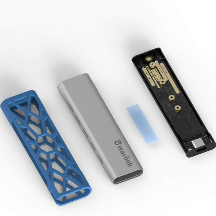 Custodia esterna Wavlink per SSD M.2 NVMe USB-C 10 Gbps - immagine 4