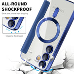 Custodia in pelle Shield MagSafe RFID per Samsung Galaxy S24 FE