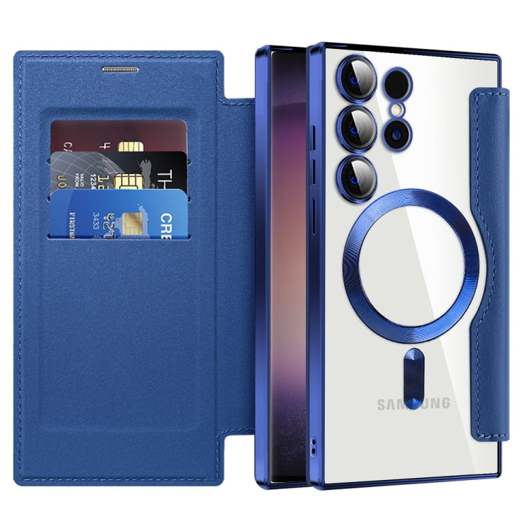 Custodia in pelle Shield MagSafe RFID per Samsung Galaxy S25 Ultr