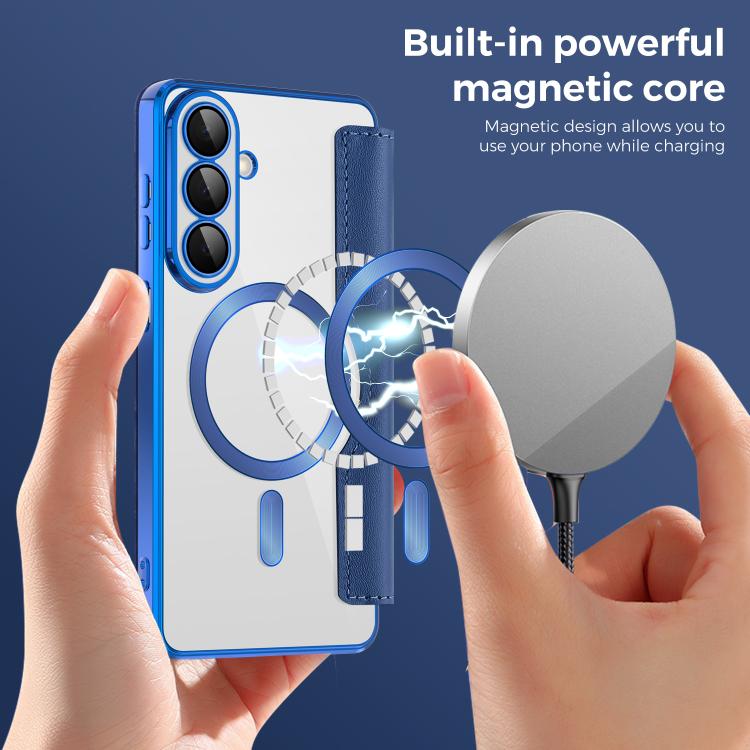 Custodia in pelle Shield Magsafe RFID per Samsung Galaxy S26+
