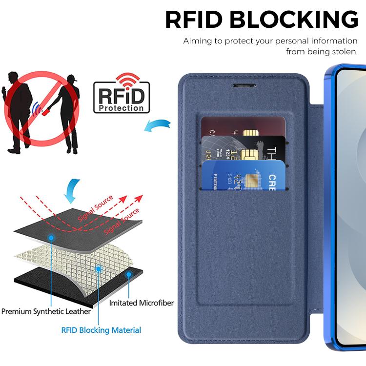 Custodia in pelle Shield Magsafe RFID per Samsung Galaxy S26+
