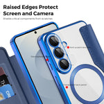 Custodia in pelle Shield Magsafe RFID per Samsung Galaxy S26+
