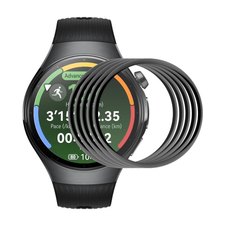5 pezzi ENKAY 3D copertura morbida PC Edge + pellicola proteggi schermo PMMA HD, For Huawei Watch GT 7 Pro 46mm, For Huawei Watch GT 7 46mm, For Huawei Watch GT 7 41mm, For Huawei Watch GT 6 46mm, For Huawei Watch GT 6 41mm, For Huawei Watch 5 42mm    ...