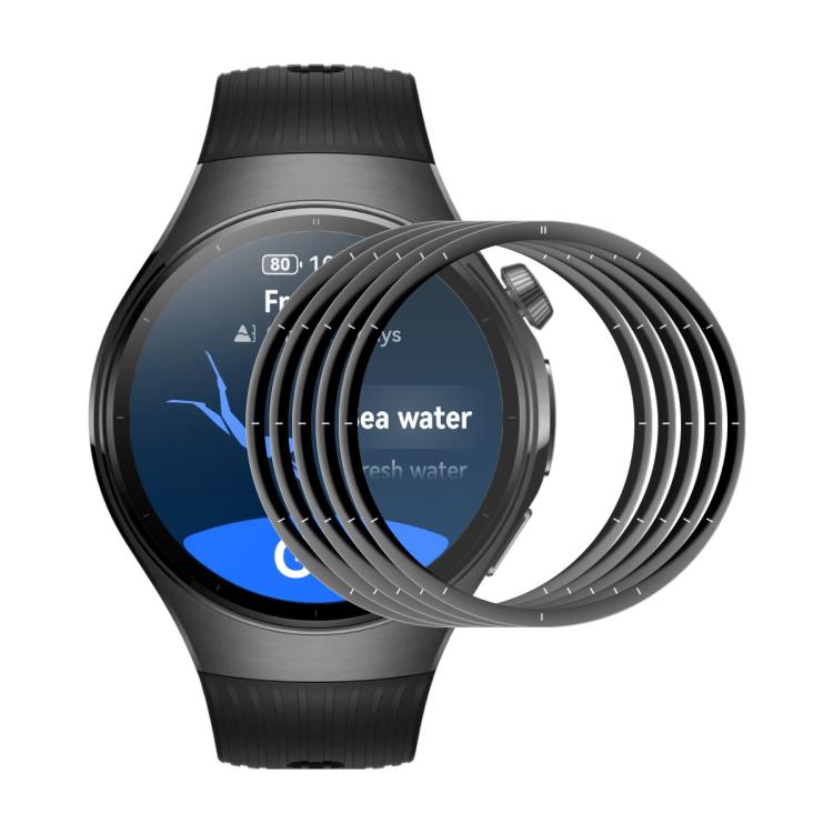 5 pezzi ENKAY 3D copertura morbida PC Edge + pellicola proteggi schermo PMMA HD, For Huawei Watch GT 7 Pro 46mm, For Huawei Watch GT 7 46mm, For Huawei Watch GT 7 41mm, For Huawei Watch GT 6 46mm, For Huawei Watch GT 6 41mm, For Huawei Watch 5 42mm    ...
