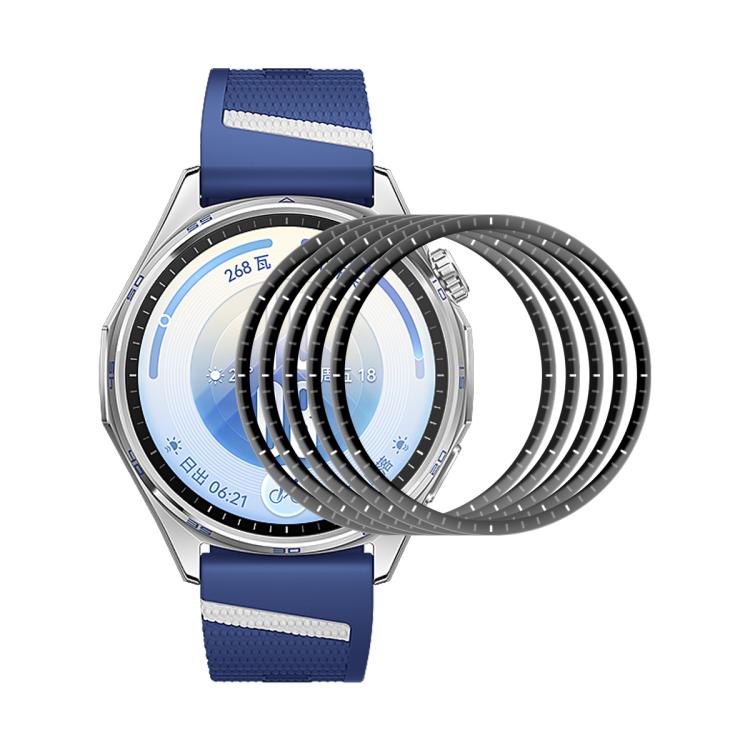 5 pezzi ENKAY 3D copertura morbida PC Edge + pellicola proteggi schermo PMMA HD, For Huawei Watch GT 7 Pro 46mm, For Huawei Watch GT 7 46mm, For Huawei Watch GT 7 41mm, For Huawei Watch GT 6 46mm, For Huawei Watch GT 6 41mm, For Huawei Watch 5 42mm    ...
