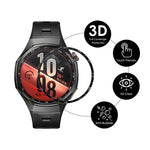 5 pezzi ENKAY 3D copertura morbida PC Edge + pellicola proteggi schermo PMMA HD, For Huawei Watch GT 7 Pro 46mm, For Huawei Watch GT 7 46mm, For Huawei Watch GT 7 41mm, For Huawei Watch GT 6 46mm, For Huawei Watch GT 6 41mm, For Huawei Watch 5 42mm    ...