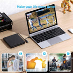 Lettore disco ottico esterno USB con scheda TF/SD