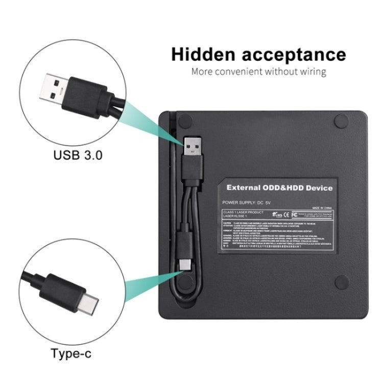 Masterizzatore DVD portatile USB compatibile Windows