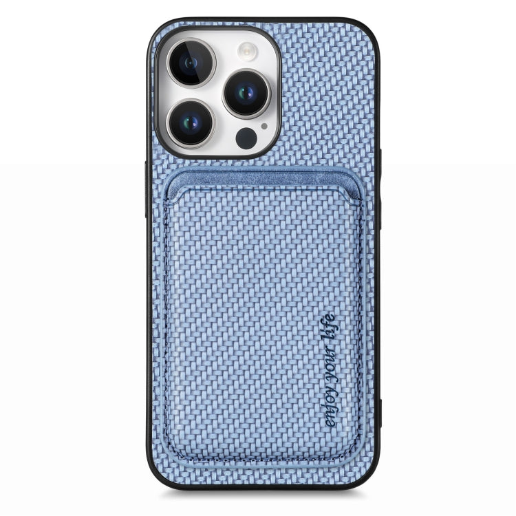 Custodia per telefono Magsafe con scheda in pelle in fibra di carbonio, For iPhone Air, For iPhone 16 Pro Max, For iPhone 16 Pro, For iPhone 16 Plus