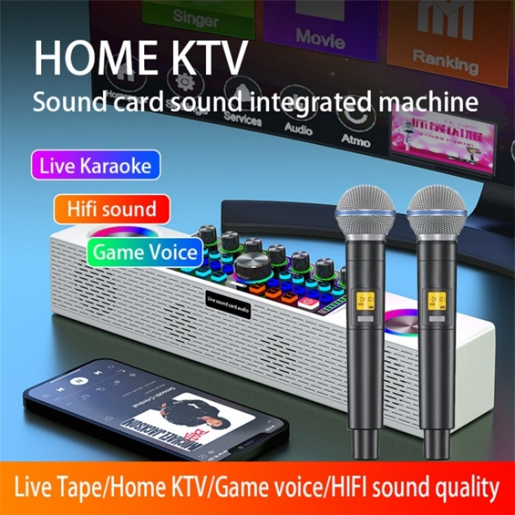 Subwoofer stereo Bluetooth 5W con microfono e app live