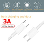 Cavo USB-C a USB-C 60W 3A per iPhone 15 e iPad