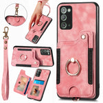 Custodia portafoglio effetto pelle per Samsung Galaxy S23 FE