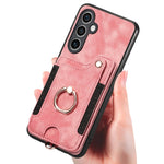 Custodia portafoglio effetto pelle per Samsung Galaxy S23 FE
