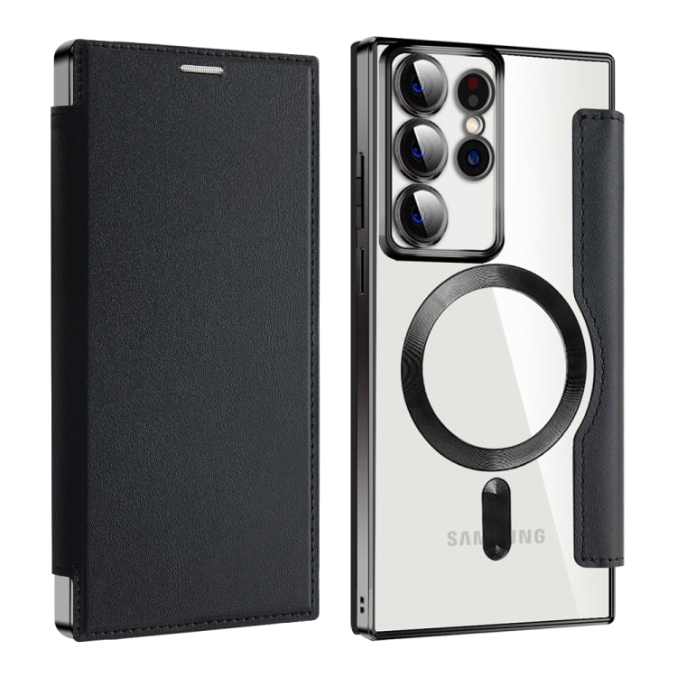Custodia portafoglio in pelle con RFID per Samsung Galaxy S23 FE