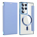 Custodia portafoglio in pelle con RFID per Samsung Galaxy S23 FE
