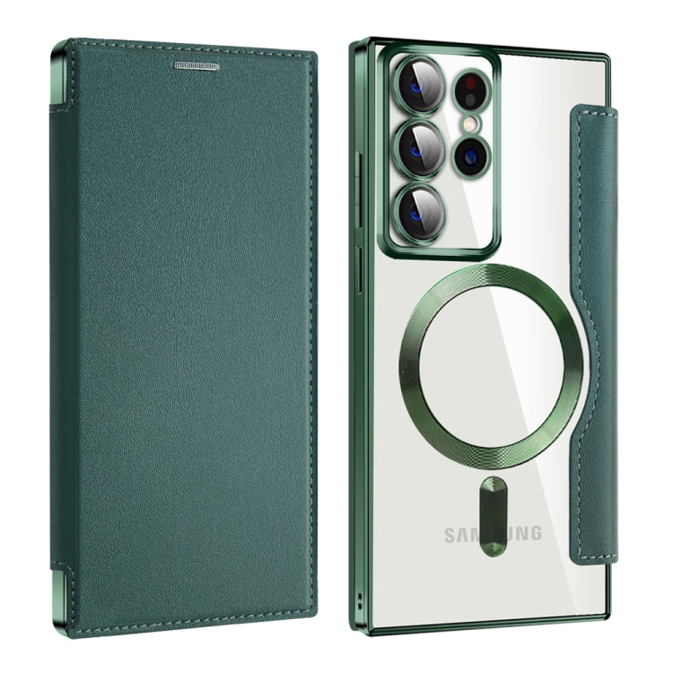 Custodia portafoglio in pelle con RFID per Samsung Galaxy S23 FE