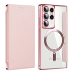 Custodia portafoglio in pelle con RFID per Samsung Galaxy S23 FE