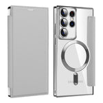 Custodia portafoglio in pelle con RFID per Samsung Galaxy S23 FE