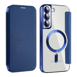 Custodia portafoglio in pelle con RFID per Samsung Galaxy S23 FE