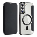 Custodia portafoglio in pelle con RFID per Samsung Galaxy S23 FE