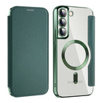 Custodia portafoglio in pelle con RFID per Samsung Galaxy S23 FE