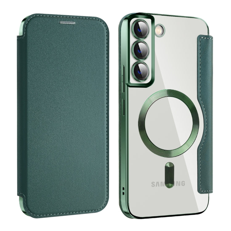 Custodia portafoglio in pelle con RFID per Samsung Galaxy S23 FE