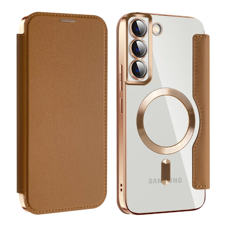 Custodia portafoglio in pelle con RFID per Samsung Galaxy S23 FE