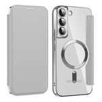 Custodia portafoglio in pelle con RFID per Samsung Galaxy S23 FE