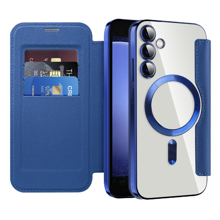 Custodia portafoglio in pelle con RFID per Samsung Galaxy S23 FE