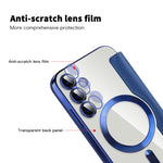 Custodia portafoglio in pelle con RFID per Samsung Galaxy S23 FE