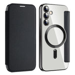 Custodia portafoglio in pelle con RFID per Samsung Galaxy S23 FE