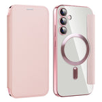 Custodia portafoglio in pelle con RFID per Samsung Galaxy S23 FE