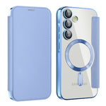Custodia portafoglio in pelle con RFID per Samsung Galaxy S24 FE