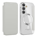Custodia portafoglio in pelle con RFID per Samsung Galaxy S24 FE