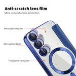 Custodia portafoglio in pelle con RFID per Samsung Galaxy S24 FE