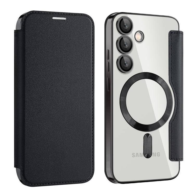 Custodia portafoglio in pelle con RFID per Samsung Galaxy S24 FE