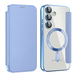 Custodia portafoglio in pelle con RFID per Samsung Galaxy S24 FE