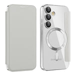 Custodia portafoglio in pelle con RFID per Samsung Galaxy S24 FE