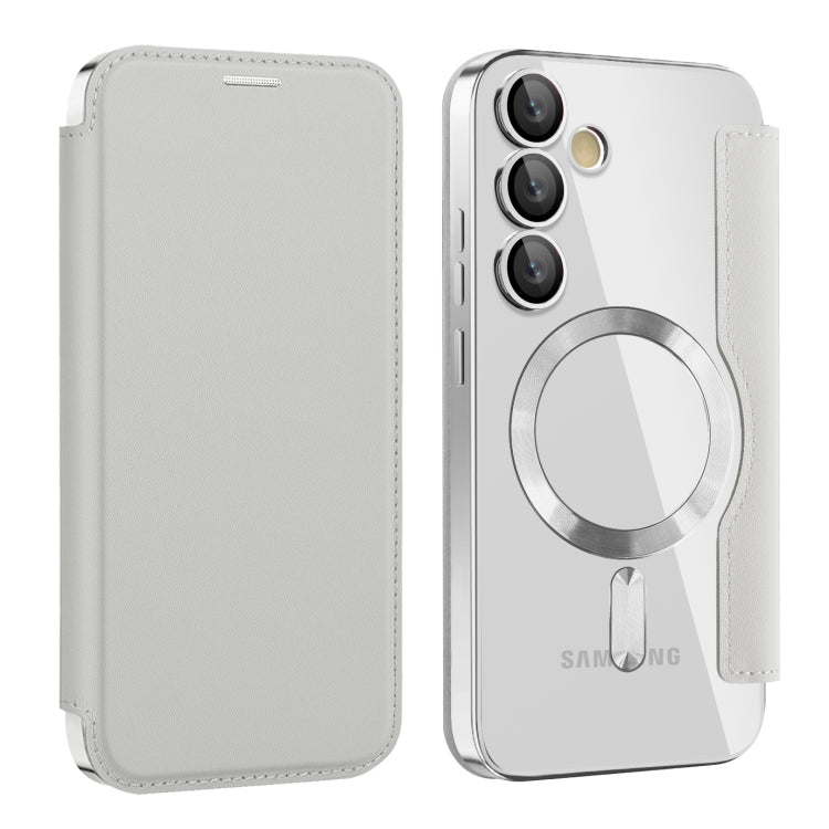 Custodia portafoglio in pelle con RFID per Samsung Galaxy S24 FE