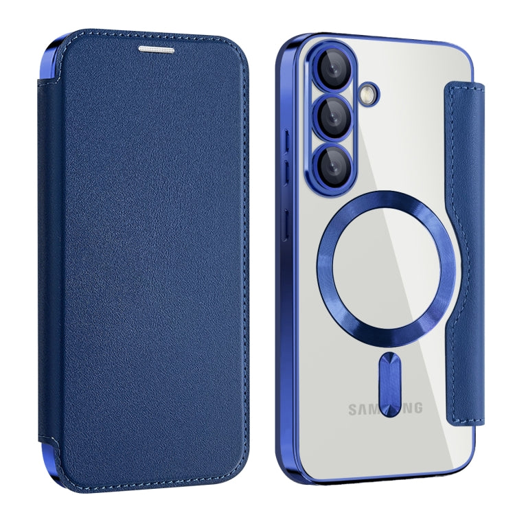 Custodia portafoglio in pelle con RFID per Samsung Galaxy S25 5G