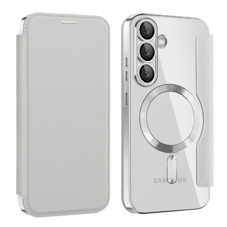 Custodia portafoglio in pelle con RFID per Samsung Galaxy S25 5G