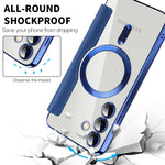Custodia portafoglio in pelle con RFID per Samsung Galaxy S25+