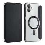 Custodia portafoglio in pelle con RFID per Samsung Galaxy S25+
