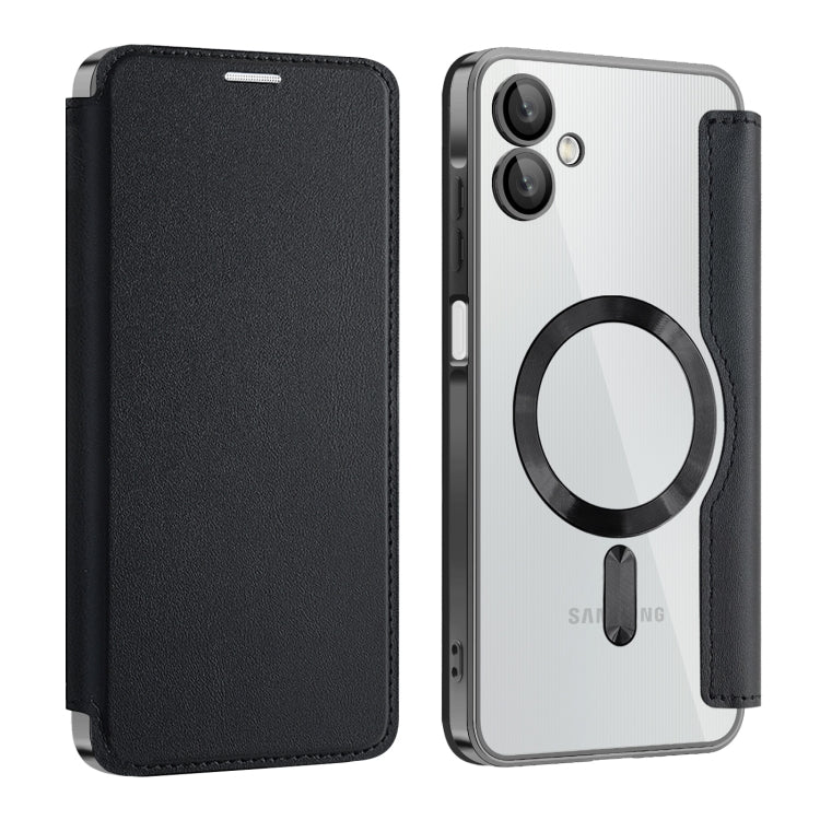 Custodia portafoglio in pelle con RFID per Samsung Galaxy S25+