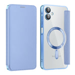 Custodia portafoglio in pelle con RFID per Samsung Galaxy S25+