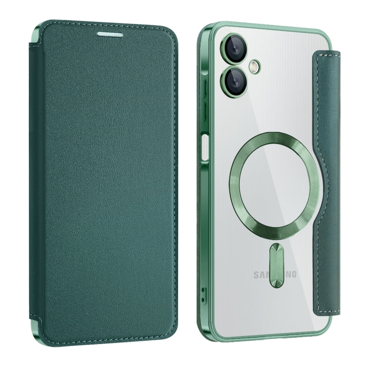 Custodia portafoglio in pelle con RFID per Samsung Galaxy S25+