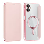 Custodia portafoglio in pelle con RFID per Samsung Galaxy S25+