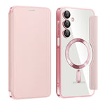 Custodia portafoglio in pelle con RFID per Samsung Galaxy S25 5G